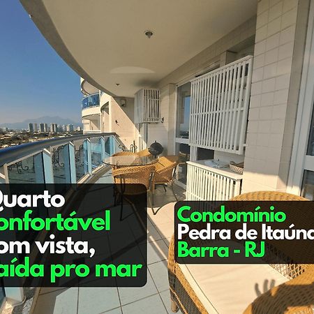 Quarto Privativo Em Apto Barra Com Vista - Com Anfitriao Rio de Janeiro Dış mekan fotoğraf